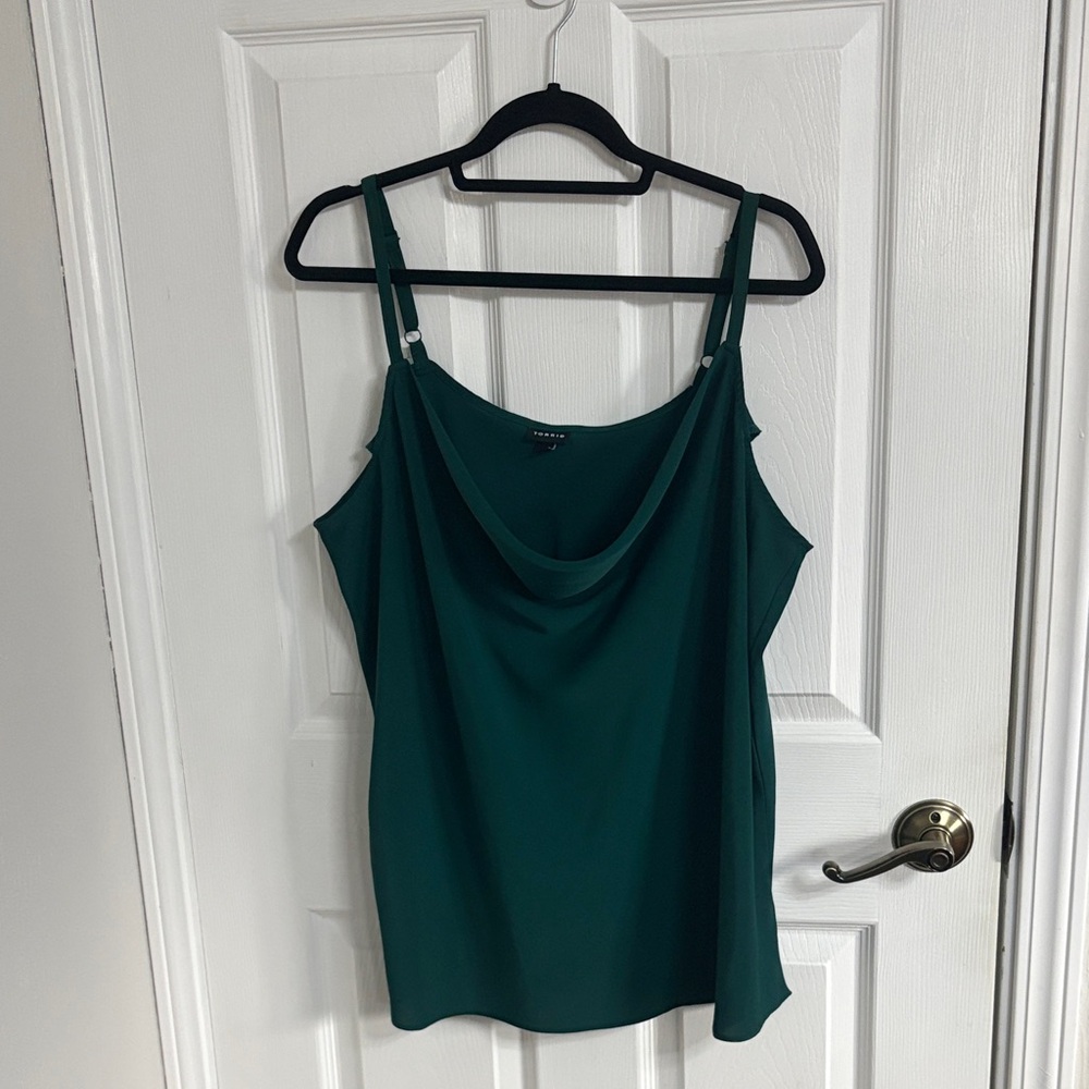 Torrid Dark Green Camisole Top